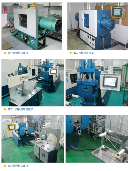 鋰帶擠壓機(jī)
