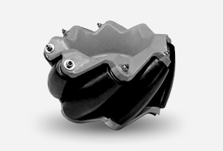 全向輪軸測(cè)圖