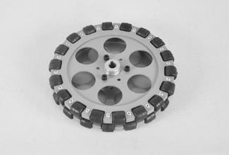 全向輪側(cè)視圖